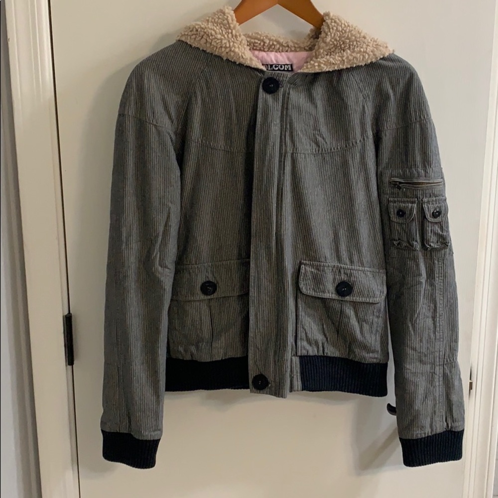 Pin striped Volcom jacket